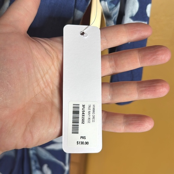 NWT Soft Surroundings Hyannis Faux Wrap Midi Dress Blue Floral 3/4 Sleeve XS - Picture 9 of 9